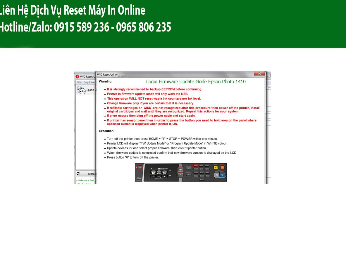 Key Firmware May In Epson Photo 1410 Step 3